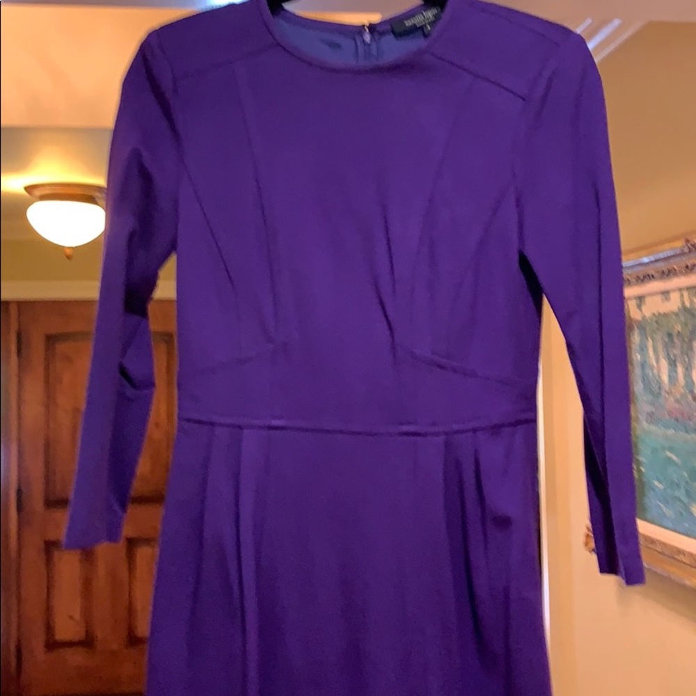 Nanette Lepore Classic Style Purple Dress - Picture 2 of 3